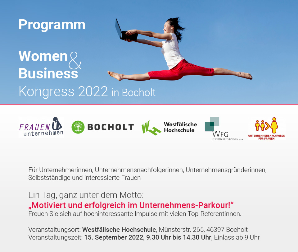 Women & Business Kongress 15.09.2022 in Bocholt