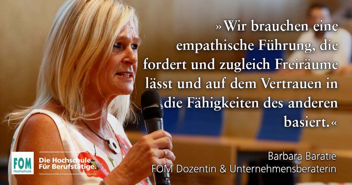 Barbara Baratie - FOM-Dozentin und Unternehmensberaterin